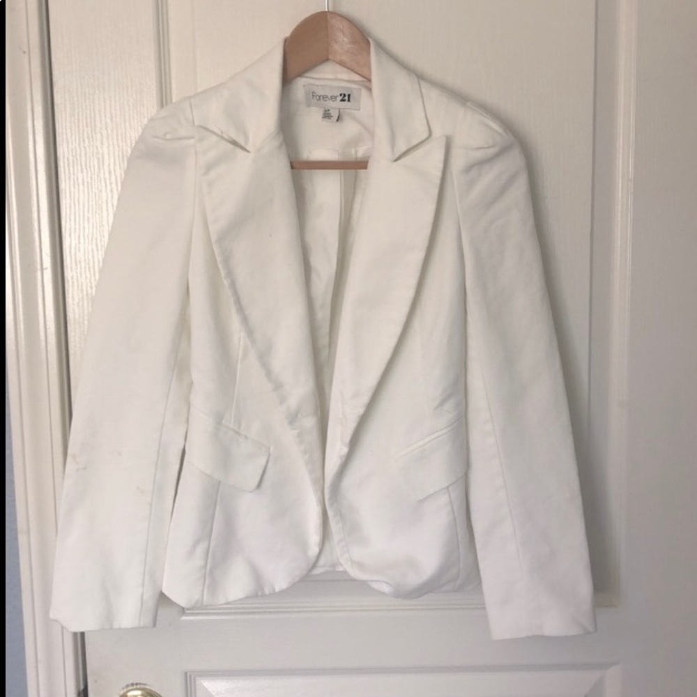 White Blazer